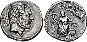 Pub. Lentulus Spinther, denarius, 71 BC, RRC 397-1
