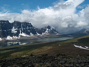 Ramparts in Tonquin Valley, Jasper National Park