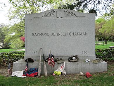 Ray Chapman Grave