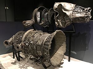 Recovered F-1 Engine parts 