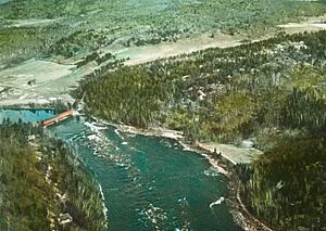 Riviere Gatineau pres de Farrellton 1930