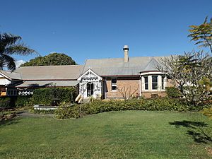 Rosemount Hospital and garden west end