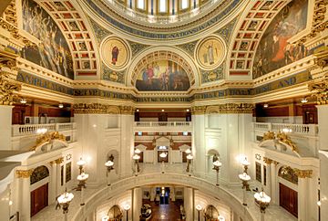 Rotunda in Pennsylvania State Capitol Building
