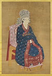 Sitting Portrait of Song Dynasty Empress Xiang