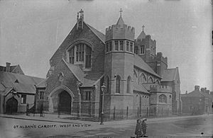 St Alban's Cardiff. West End View (4641157).jpg