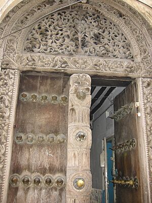 Stone Town carved door