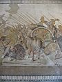 The Alexander Mosaic depicting the Battle of Issus between Alexander the Great & Darius III of Persia, from the House of the Faun in Pompeii, Naples Archaeological Museum 