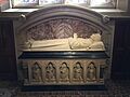The tomb of Augustus Pugin in St Augustine's Church, Ramsgate