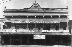 Transcontinental Hotel, George Street, Brisbane, circa 1929f