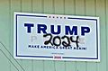 Trump 2020-2024 sign