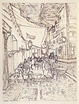 Vincent van Gogh - Cafe Terrace at Night (1888)