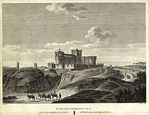 Vista del Castillo de Coca - Denon, Dominique Vivant (1747-1825)