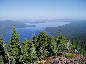 Waldo Lake from the south