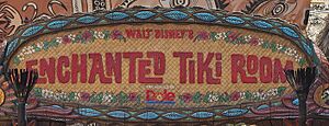 Walt Disney's Enchanted Tiki Room sign, Disneyland (2)