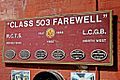 "Class 503 Farewell", Wirral Transport Museum, Birkenhead (geograph 4533800)