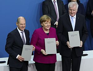 2018-03-12 Unterzeichnung des Koalitionsvertrages der 19. Wahlperiode des Bundestages by Sandro Halank–003