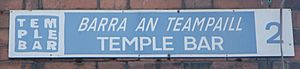 250411 Street sign Temple Bar