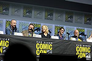 Aaron Paul, Bryan Cranston, Anna Gunn, RJ Mitte & Dean Norris (42699855465)