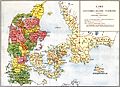 Administrative division of denmark in medieval times