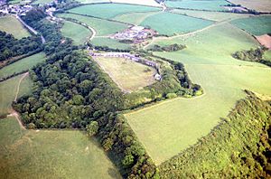 Aerial View of Scraesdon Fort and Antony - geograph.org.uk - 340331