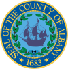 Official seal of Albany County