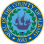 Official seal of Albany County