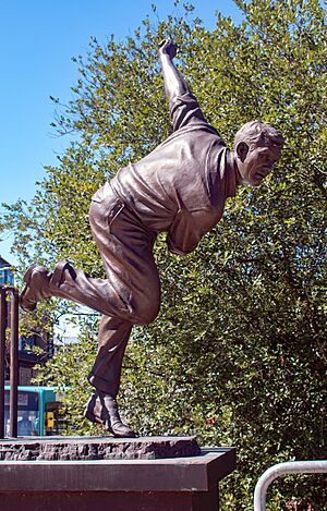 Alec Bedser statue
