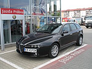 Alfa Romeo 159 Sportwagon 1,9 JTD do jazd probnych