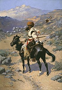 An Indian Trapper, 1889, by Frederic S. Remington