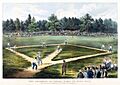 Baseball at Elysian Fields, Hoboken, NJ in 1866