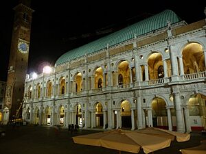 Basilica palladiana nuova illuminazione