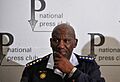 Bheki Cele at press conference on crime at World Cup 2010-06-29 2
