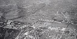 Bird Eye Pictures of London Westminster in 1909