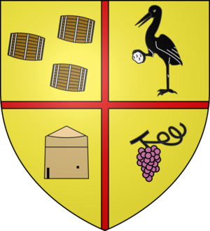 Blason ville fr Saint-Paul (Gironde)