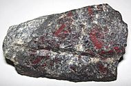 Brecciated magnetite-quartz-jasper meta-BIF, Atlantic City Iron Mine WY