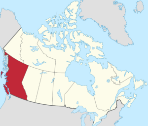 British Columbia in Canada