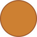Bronze medal blank