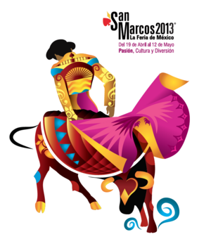 Cartel Feria Nacional de San Marcos 2013