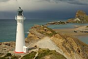 Castlepoint Lighthouse from the north