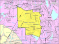 Census Bureau map of Pequannock Township, New Jersey