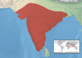 Chamaeleo zeylanicus distribution