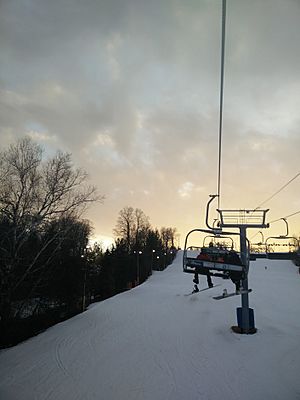 Chicopee ski lifts Jan 2020
