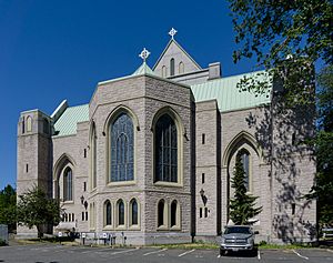 Christ Church Cathedral from the back, Victoria, British Columbia, Canada 15