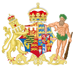 Coat of Arms of Alexandra of Denmark as Princess of Wales