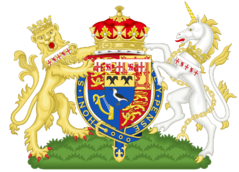 Coat of Arms of Birgitte, Duchess of Gloucester (Order of the Garter).svg