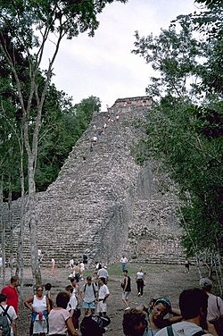 Nohoch Mul Pyramid, Cobá.