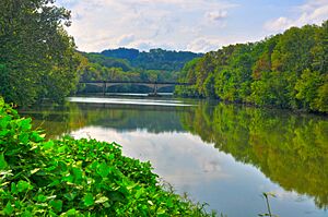 Conway bridge in Cocke county