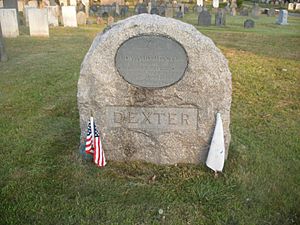 Dexter.family.grave stone.No Bur Gnd.20110722