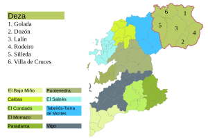 Deza County in Pontevedra Province-es