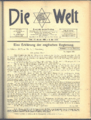Die Welt, Basel 27 August 1903